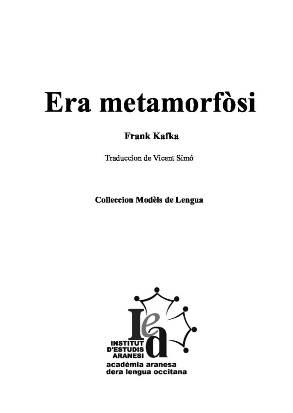 Era metamorfòsi