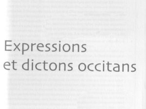 Expressions et dictons occitans