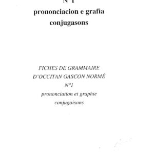 Fichas de Gramatica d'Occitan Gascon Normat