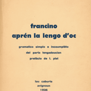 Francino aprén la lengo d'oc