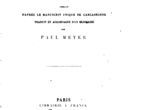 Le roman de Flamenca