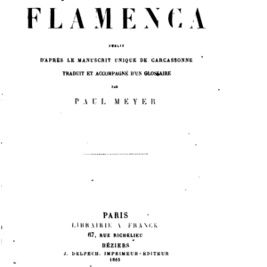 Le roman de Flamenca
