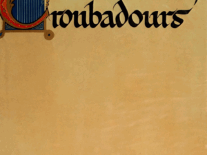 The Women Troubadours