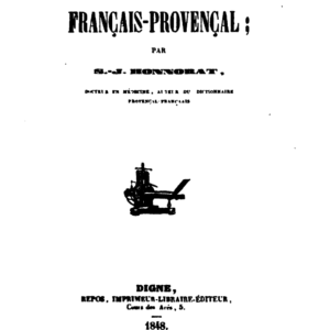Vocabulaire Français-Provençal