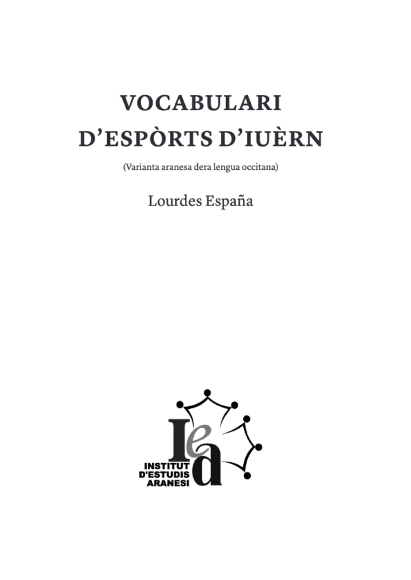Vocabulari d'espòrts d'iuèrn