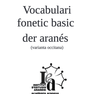 Vocabulari fonetic der aranés